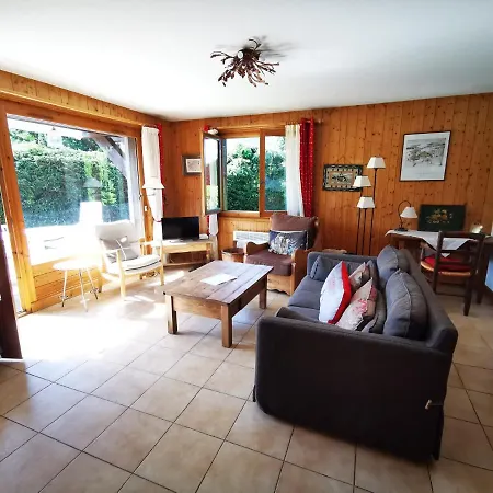 Magnifique Appart/ 8 Pers / 4 Ch / Jardin / Vue Mb Apartamento Megève